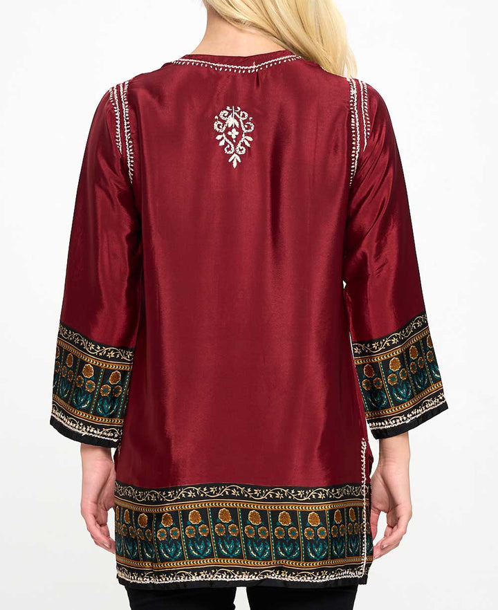 Burgundy Tunic