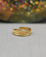 Gold and Pewter Celtic Ring