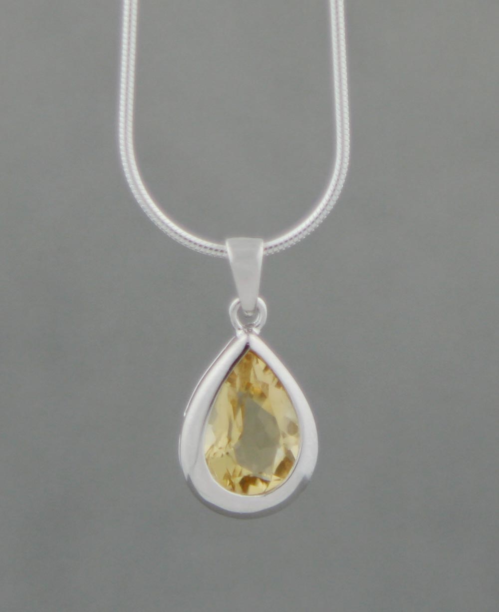 Teardrop Charm Pendant