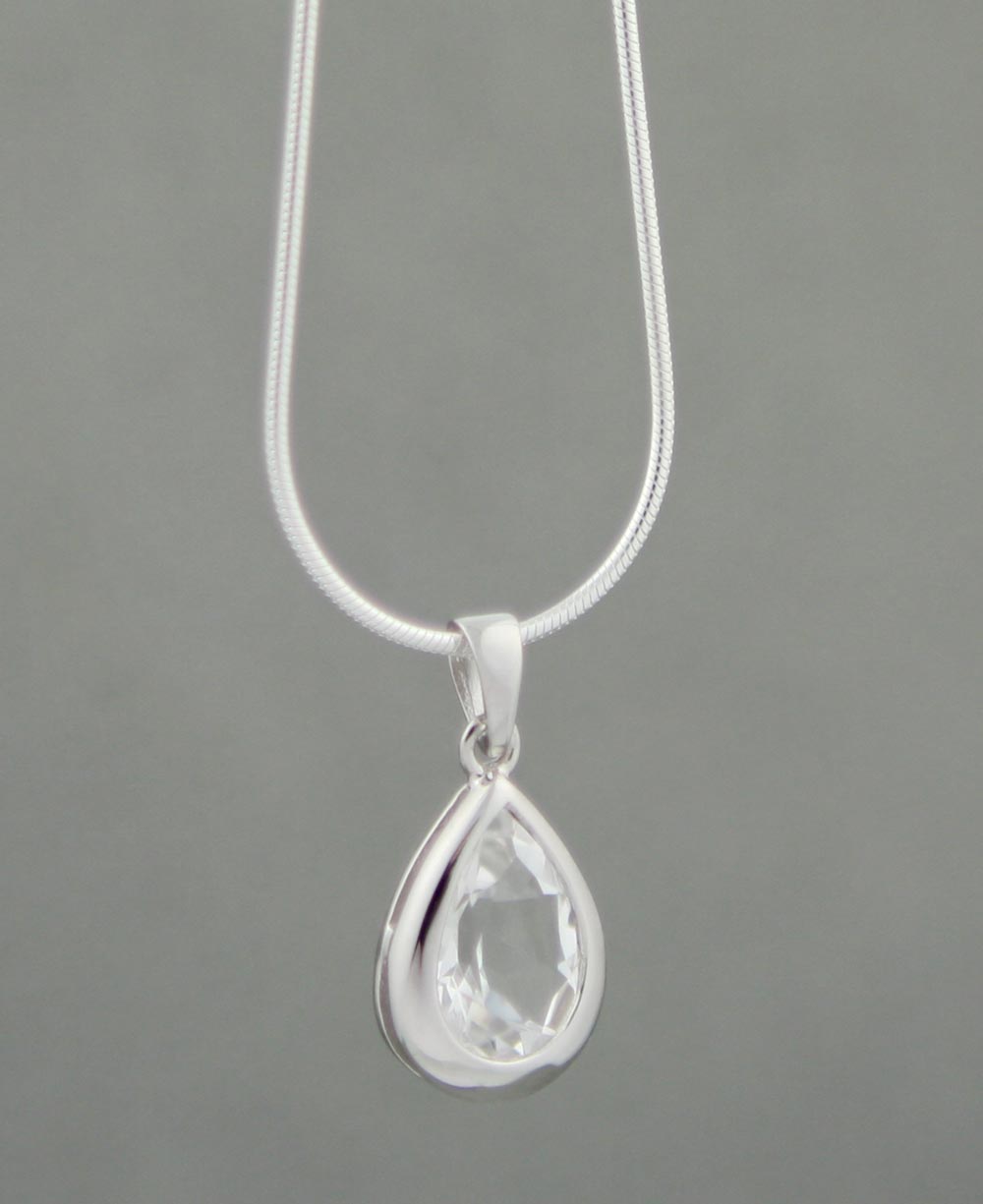 Teardrop Charm Pendant