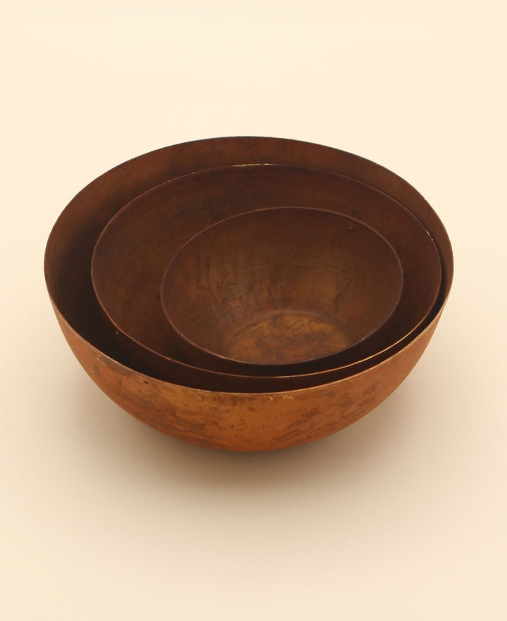Copper Plated Bowls