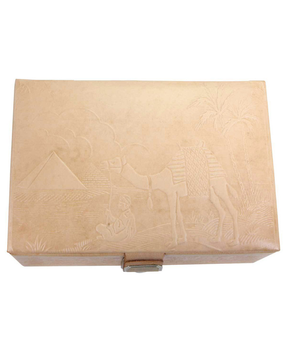 Egyptian Embossed Jewelry Box
