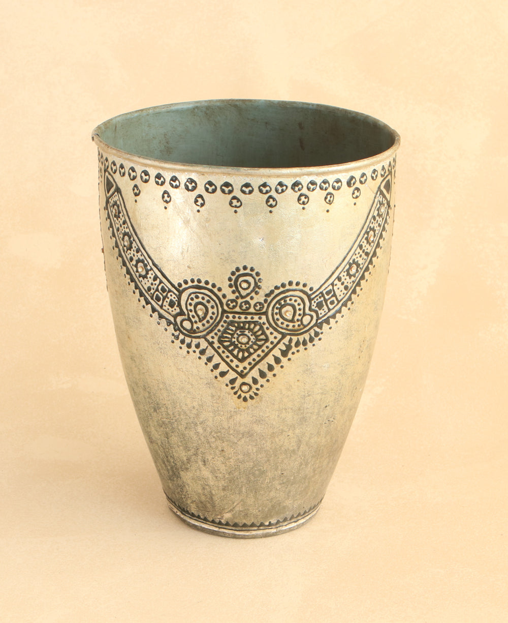 Metallic Vase