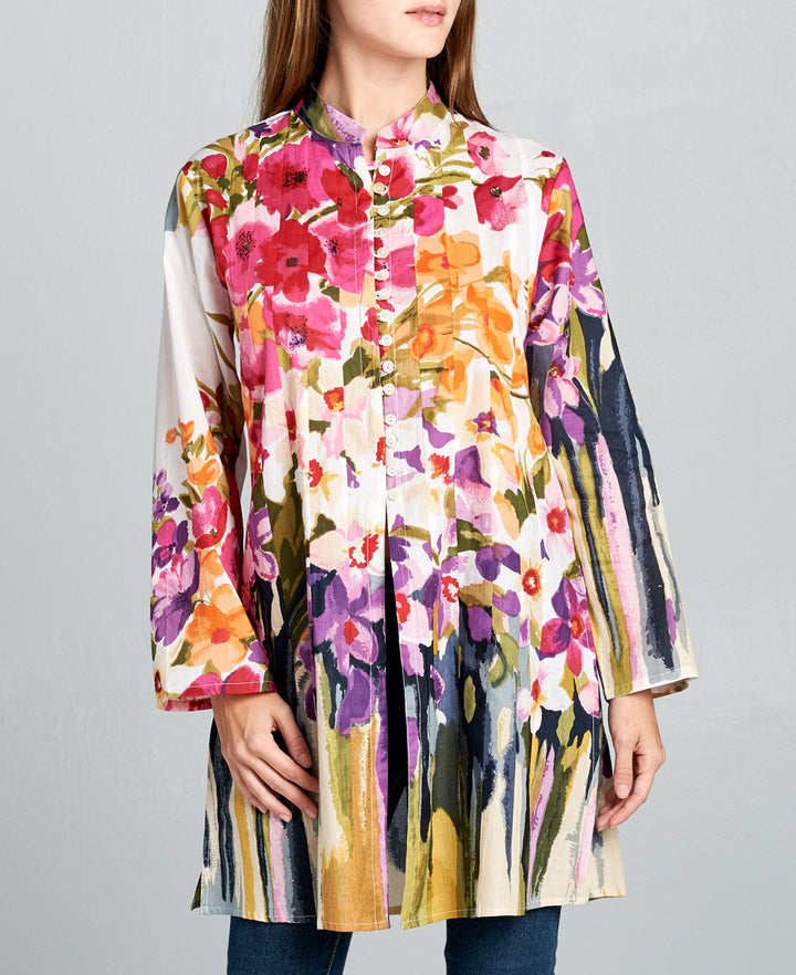 Tropical Floral Tunic