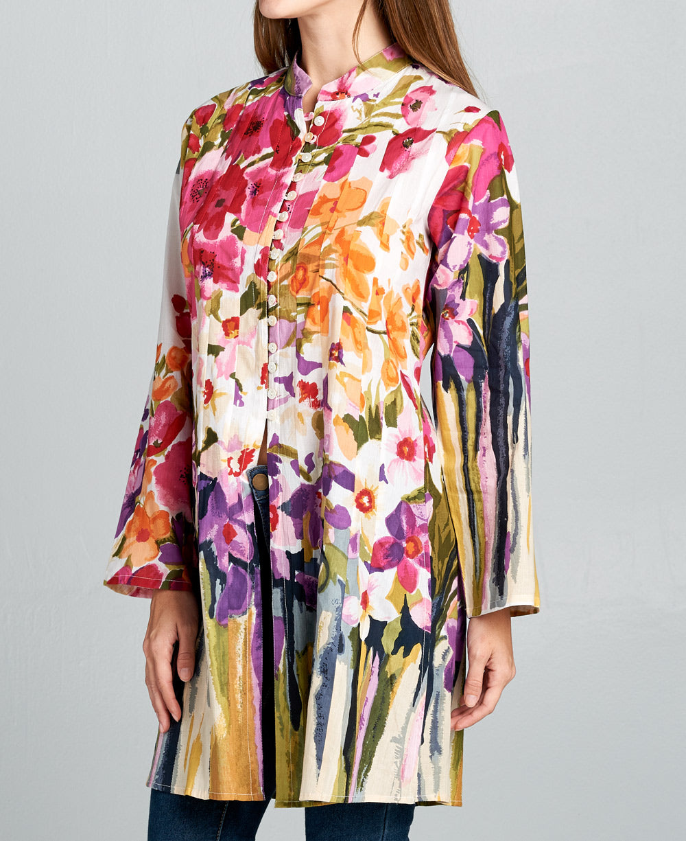 Tropical Floral Tunic