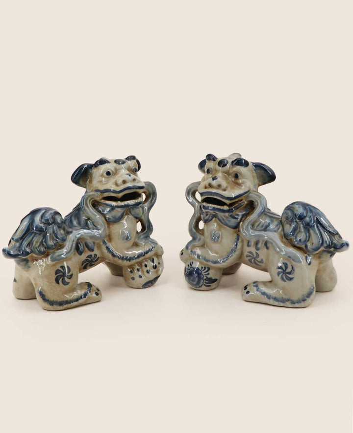 Porcelain Fu Dogs