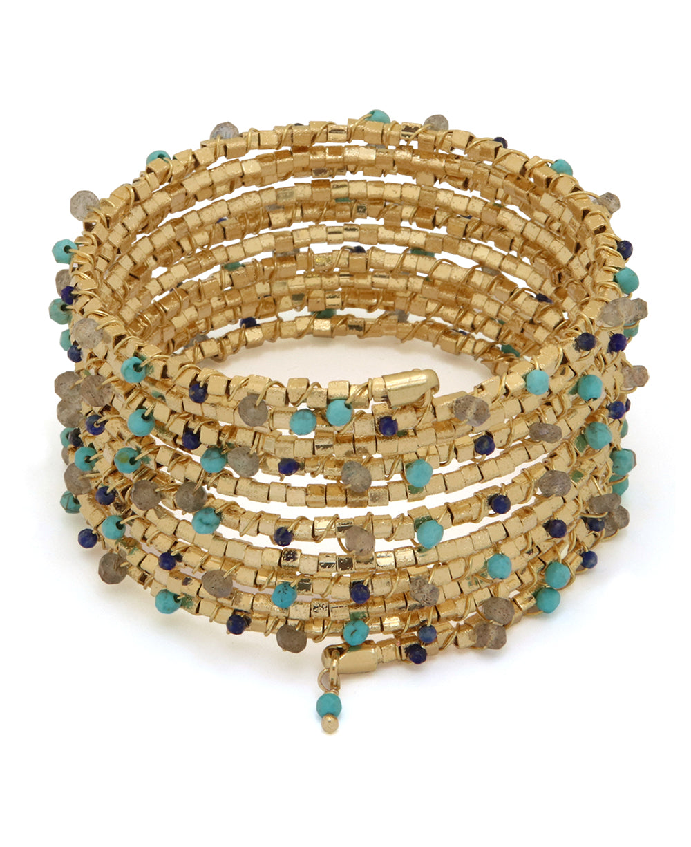 Turquoise Beaded Bracelet