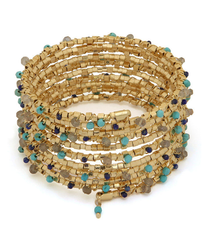 Turquoise Beaded Bracelet