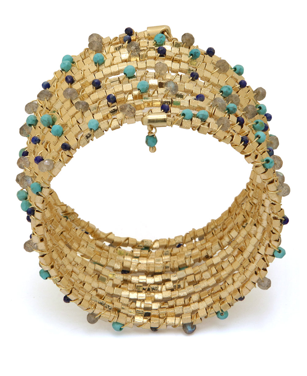 Turquoise Beaded Bracelet