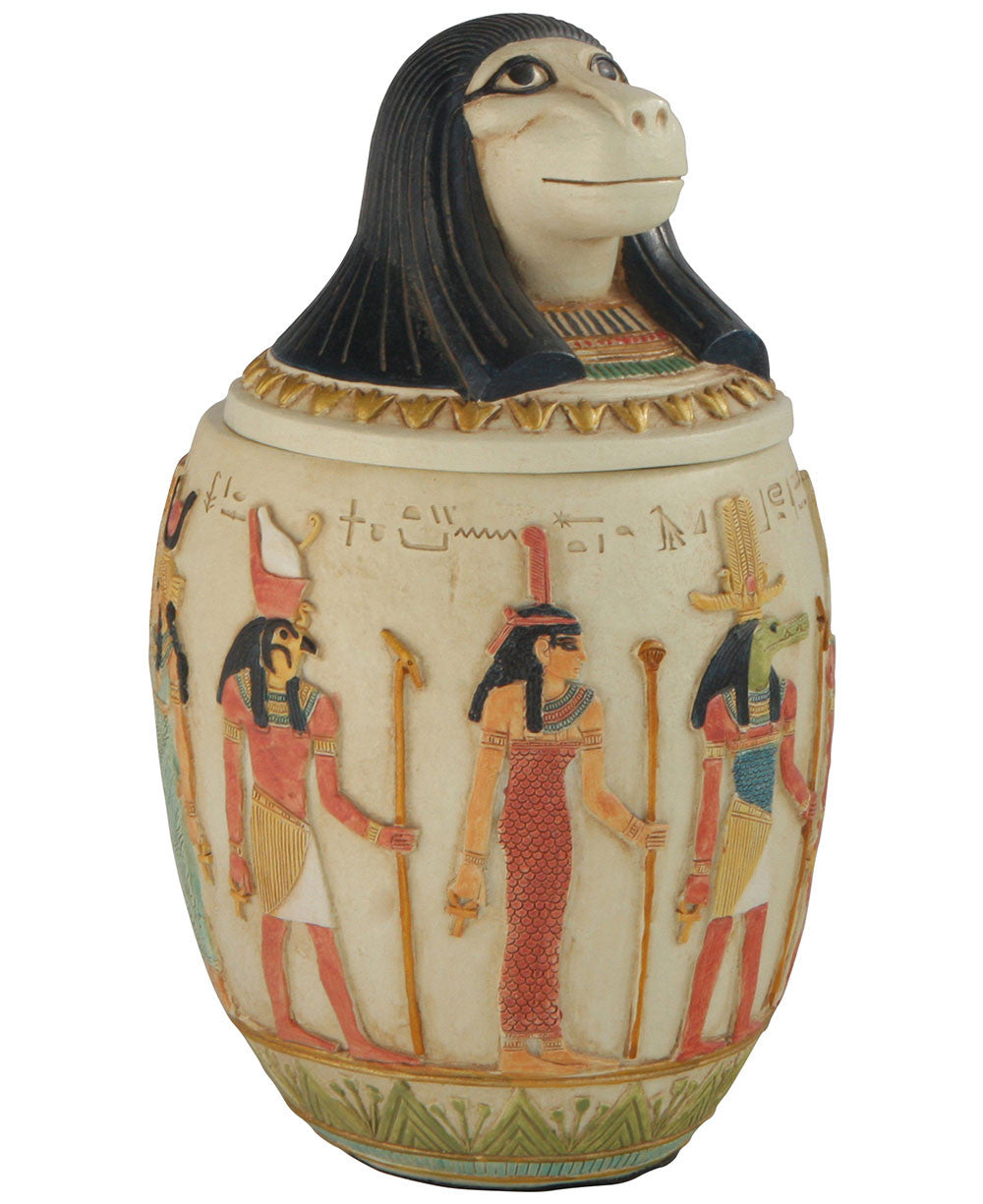 Hapi Egyptian Statue Jar