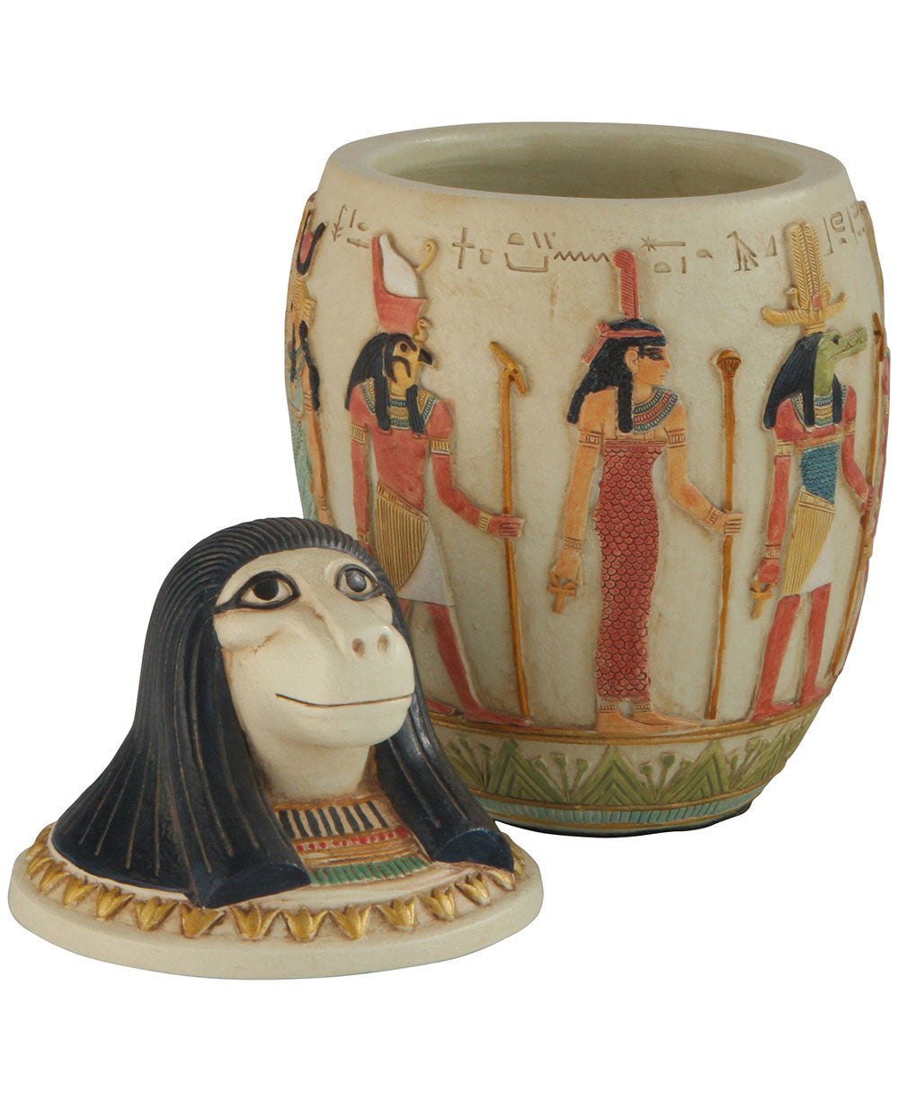 Hapi Egyptian Statue Jar