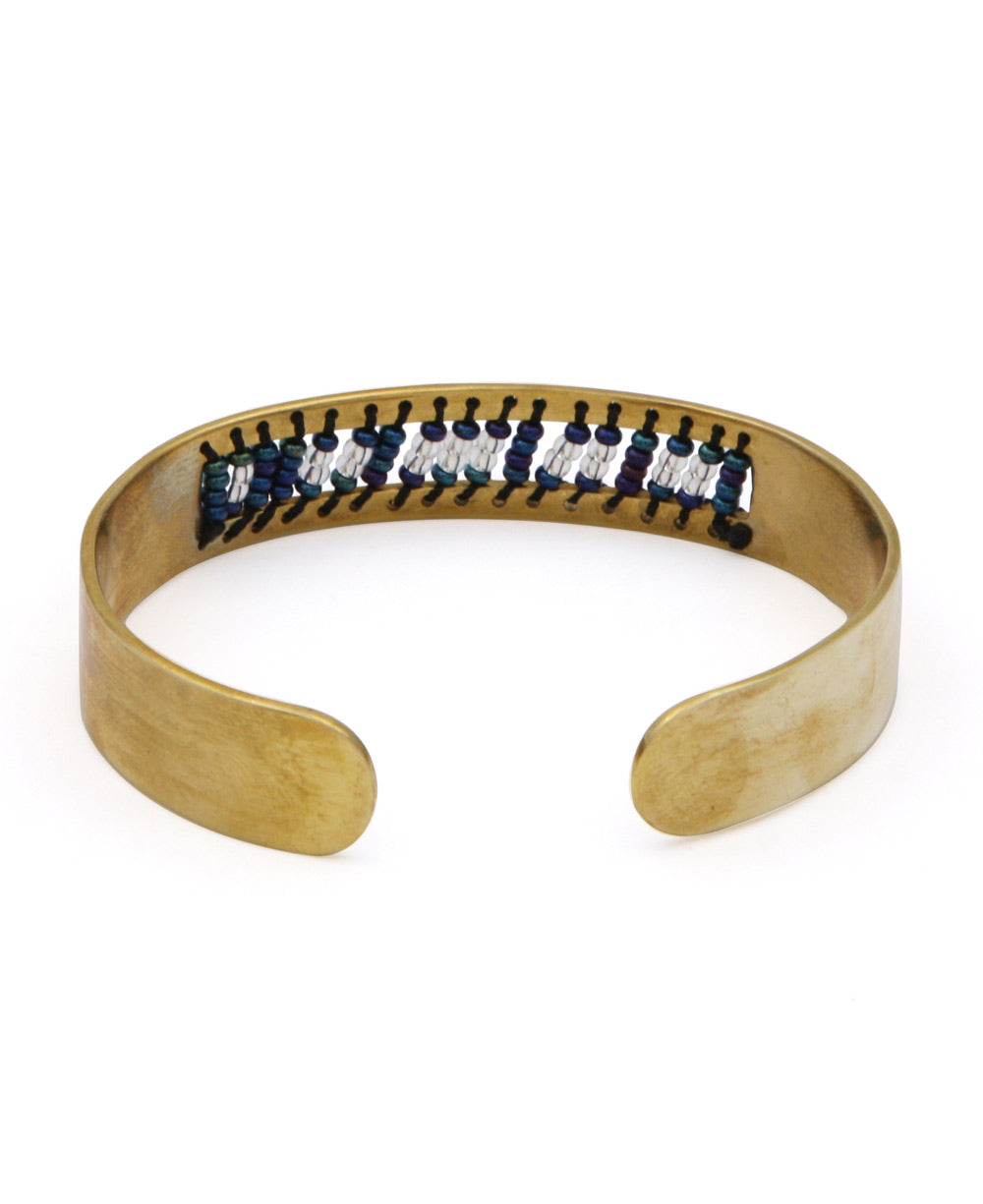 Empower Beaded Cuff Bracelet
