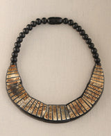 Etched Horn Necklace