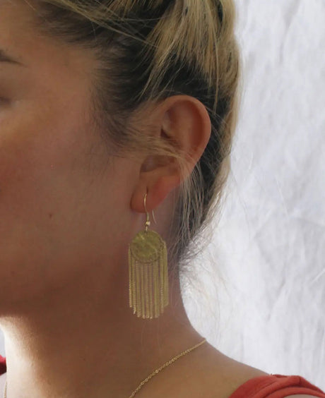 Hammered Earrings