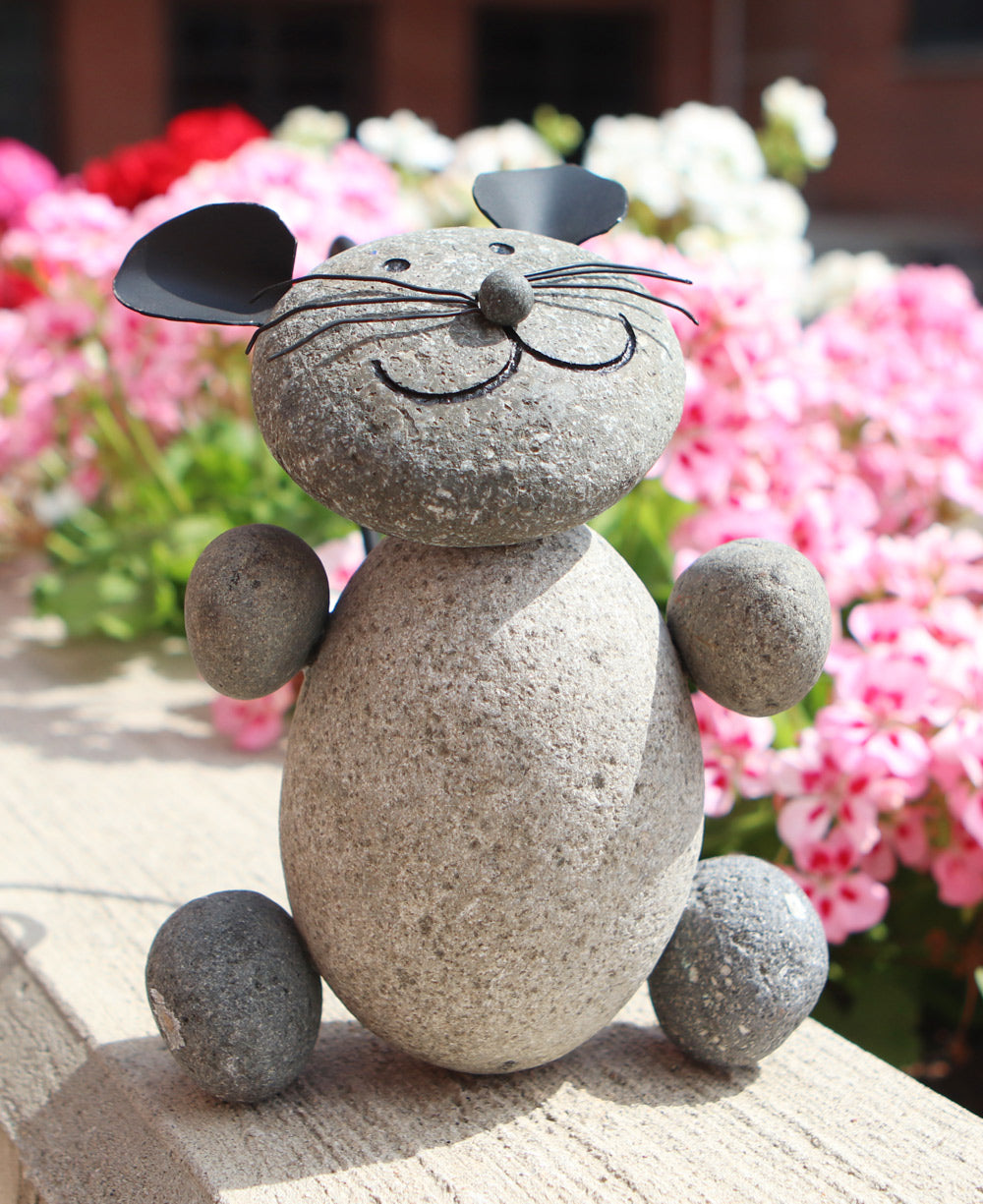 Stone Garden Cat