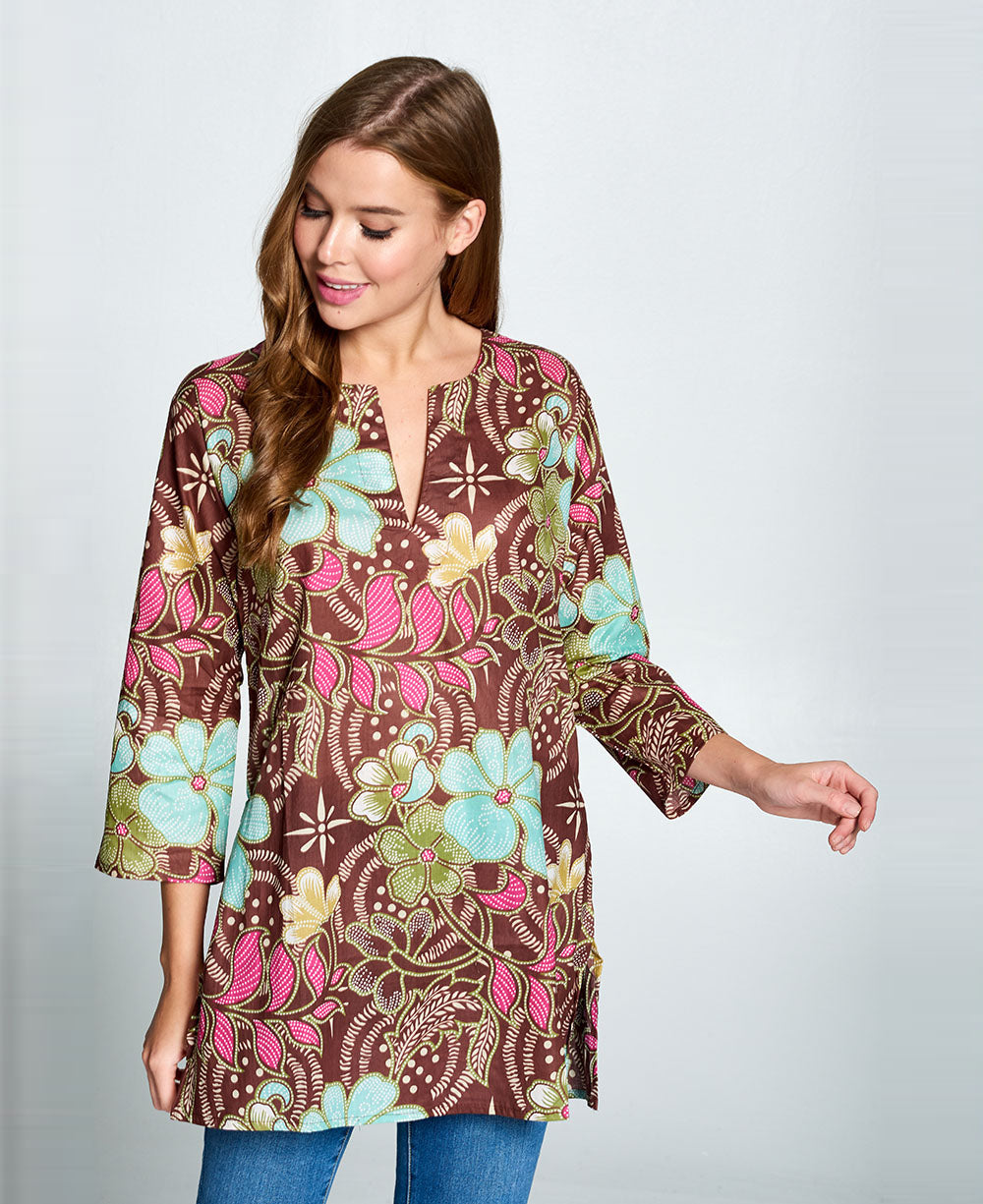 Earth and Blossoms Cotton Tunic, India – Cultural Elements
