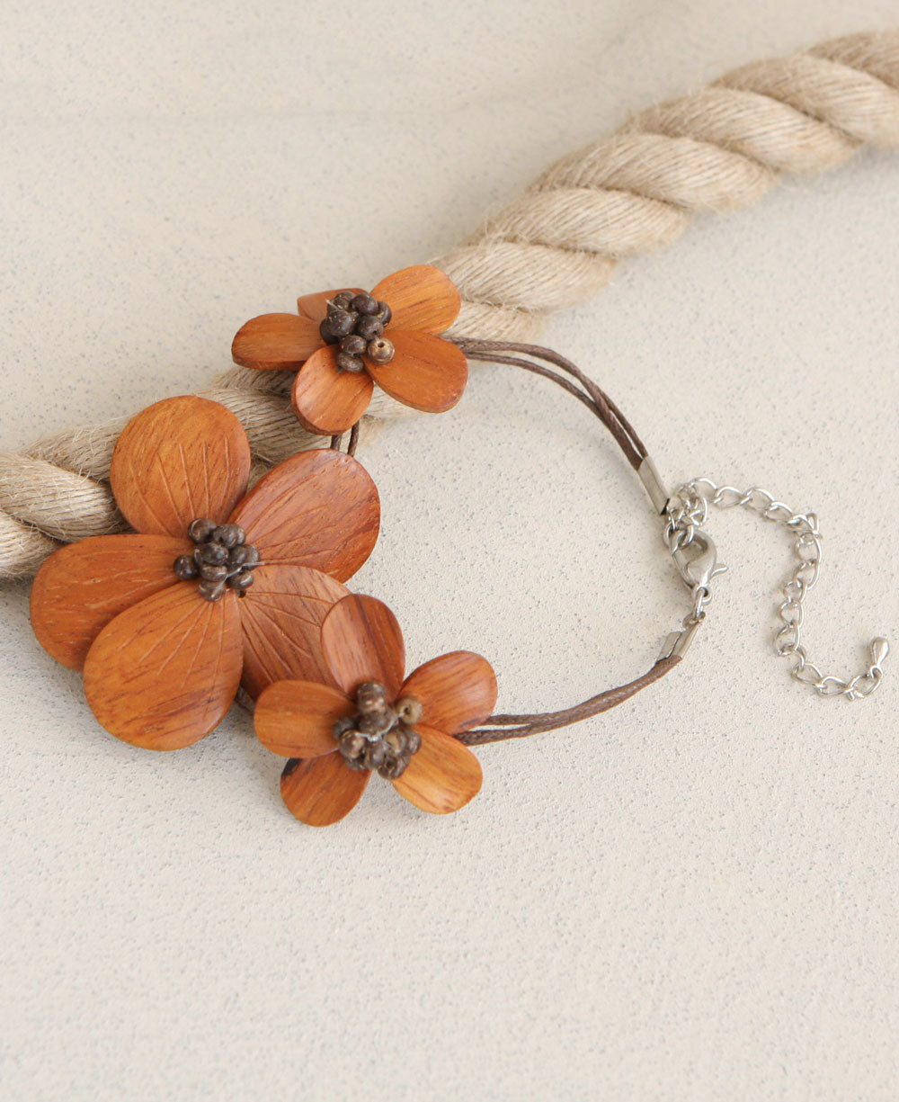 Hibiscus Flower Bracelet