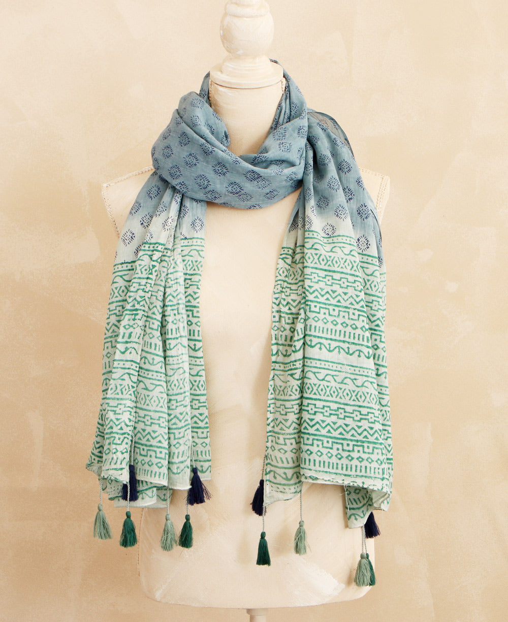 Ombre Print Scarf