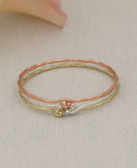 Simple Interlock Bracelets