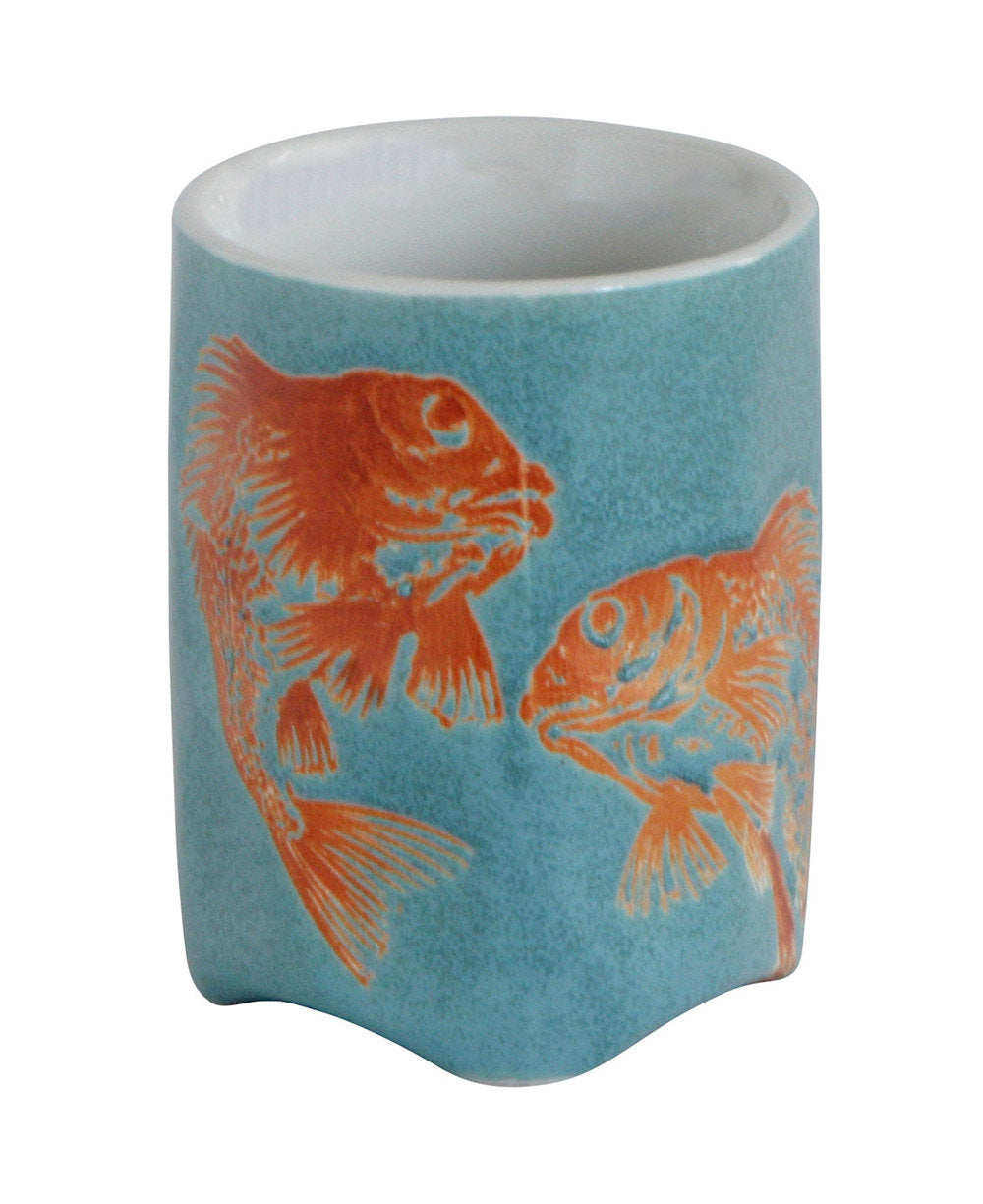 Ceramic Goldfish Cup