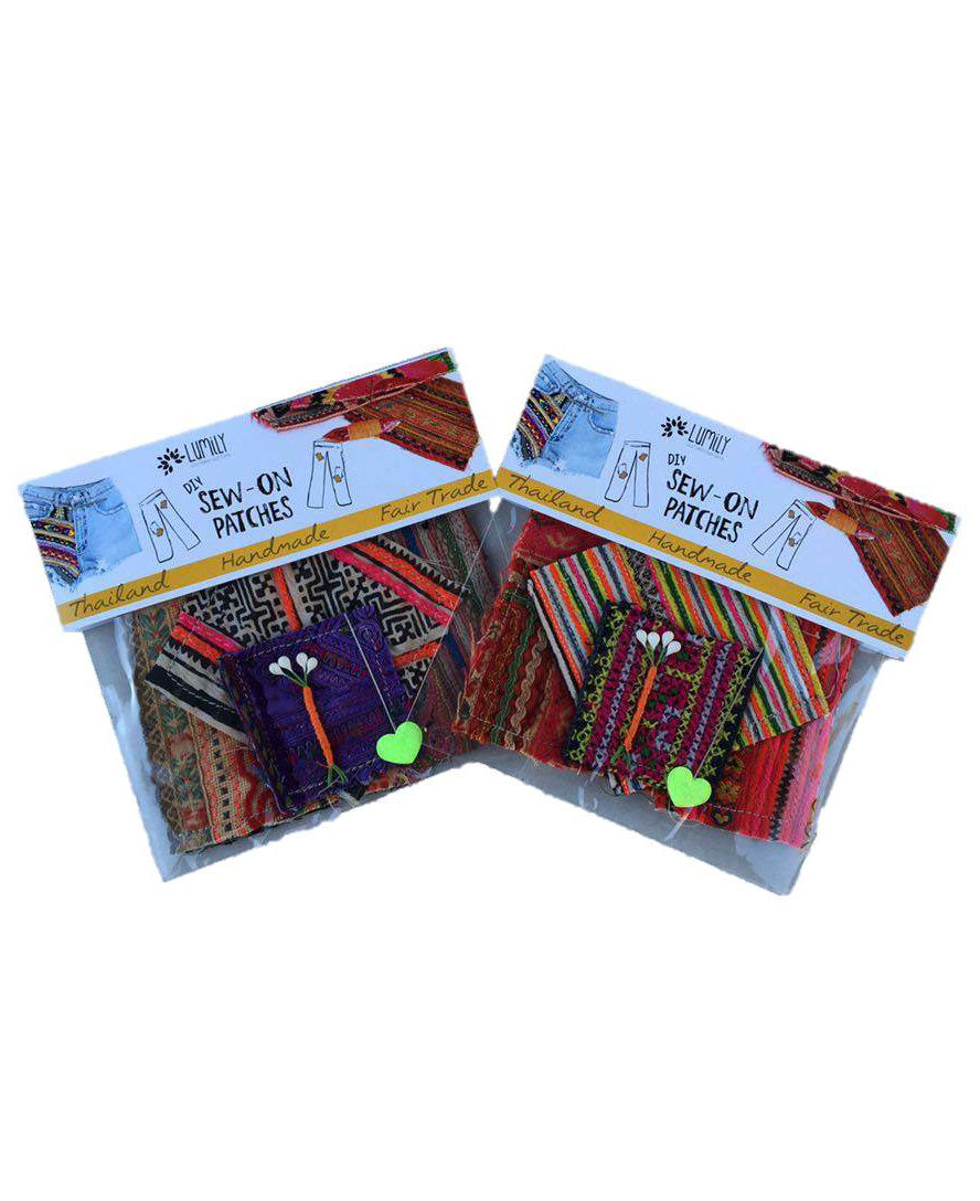 DIY Hmong Fabric Patch Kit