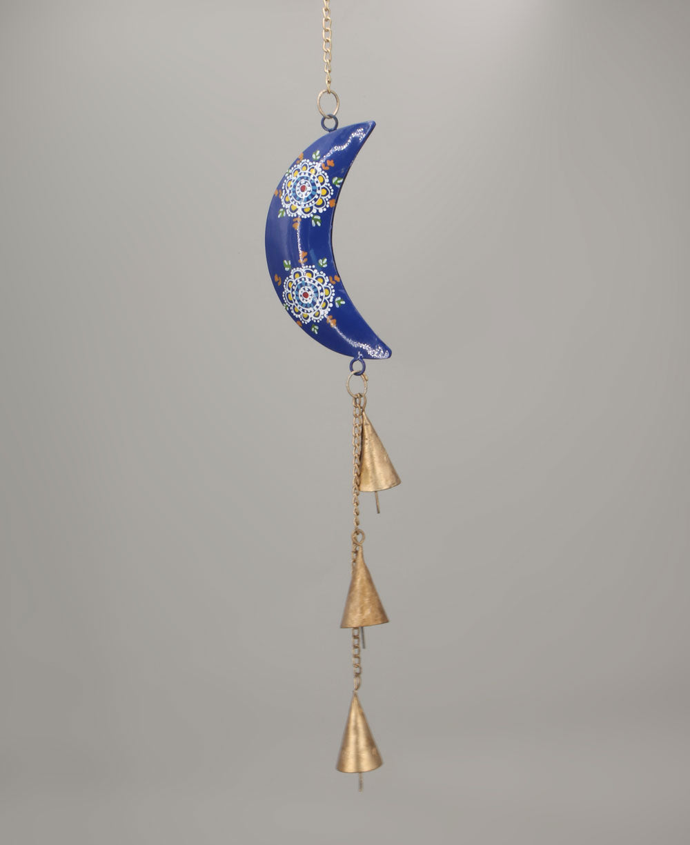 Hand-Painted Cosmic Moon Chime
