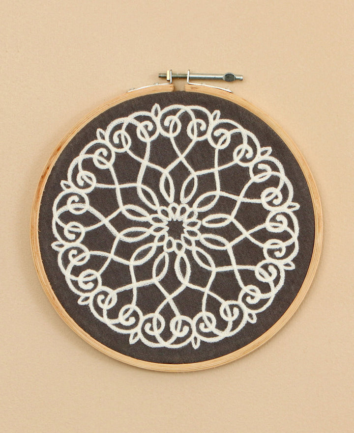 Embroidered Hoop Art