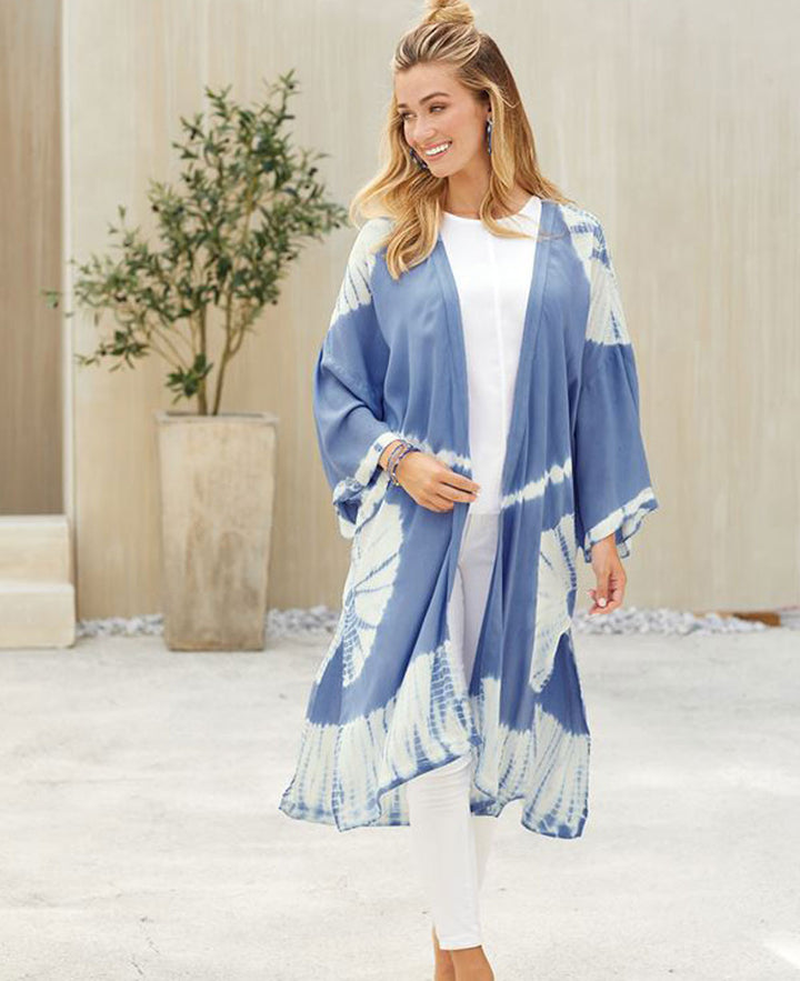 Sky Blue Kimono Wrap