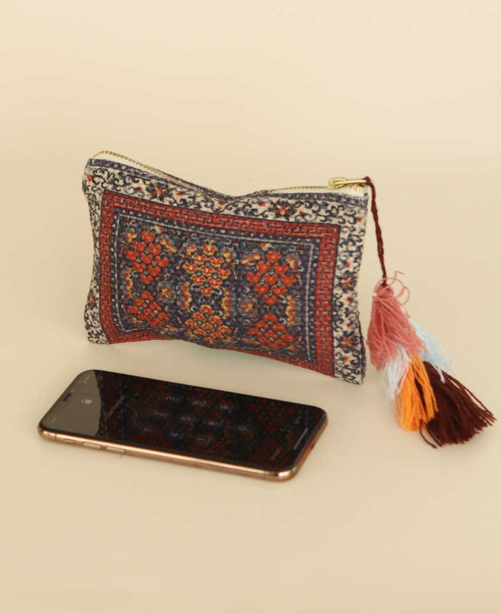 Tapestry Zippered Pouch