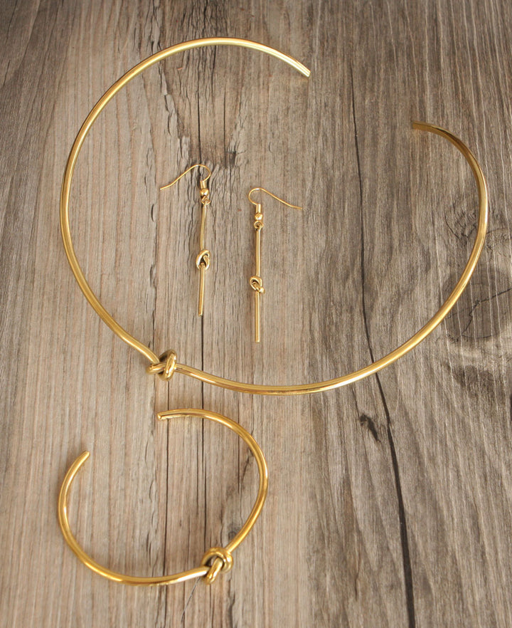 Brass Knot Jewelry