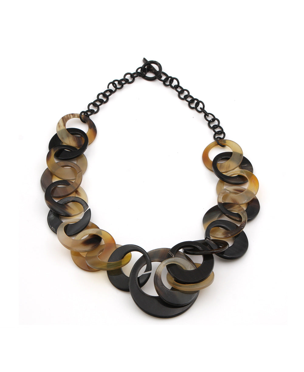 Lunar Mod Statement Necklace, Nepal