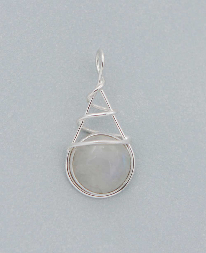 Sterling Silver Wrap Pendant