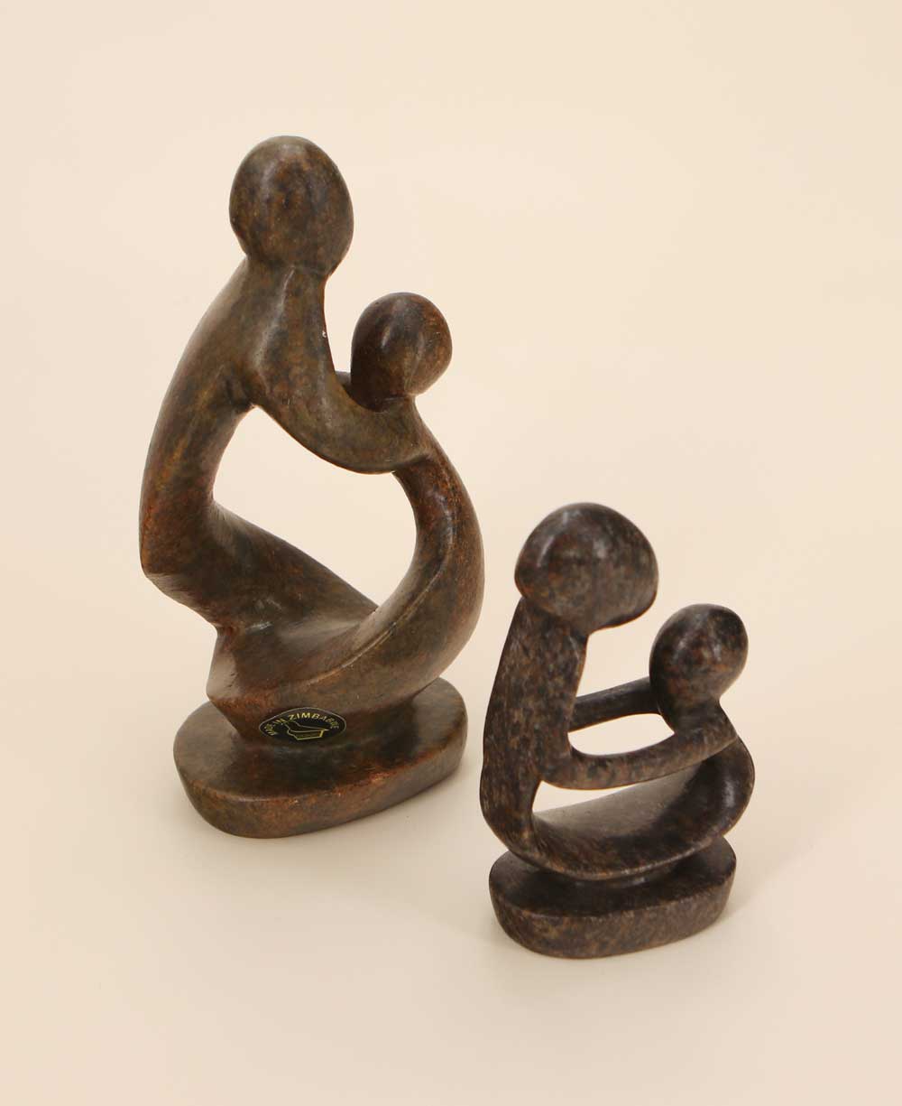 Mother and Child Sculpture