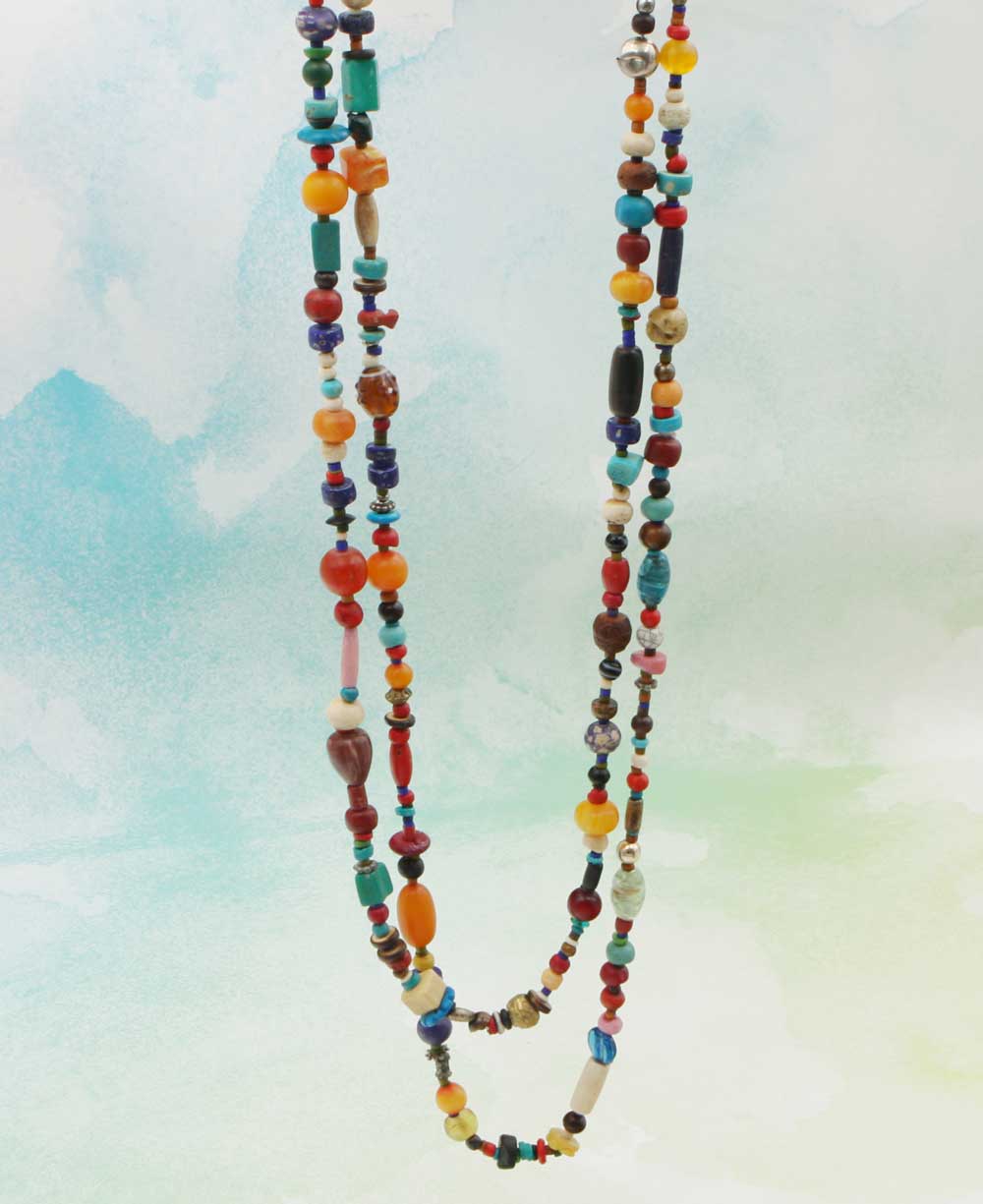 Beaded Festival Necklace