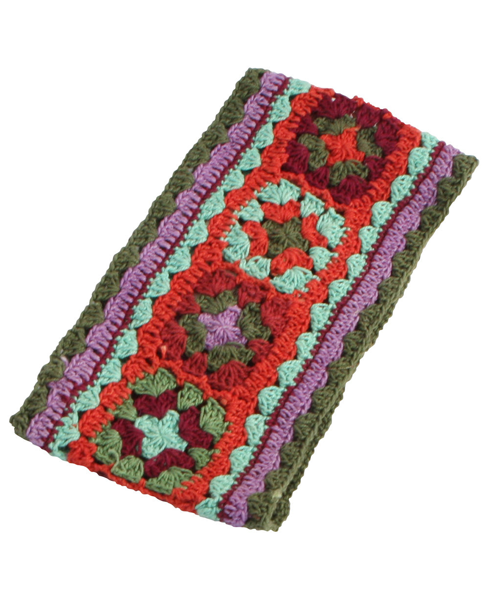 Multicolored Crochet Headband, Nepal