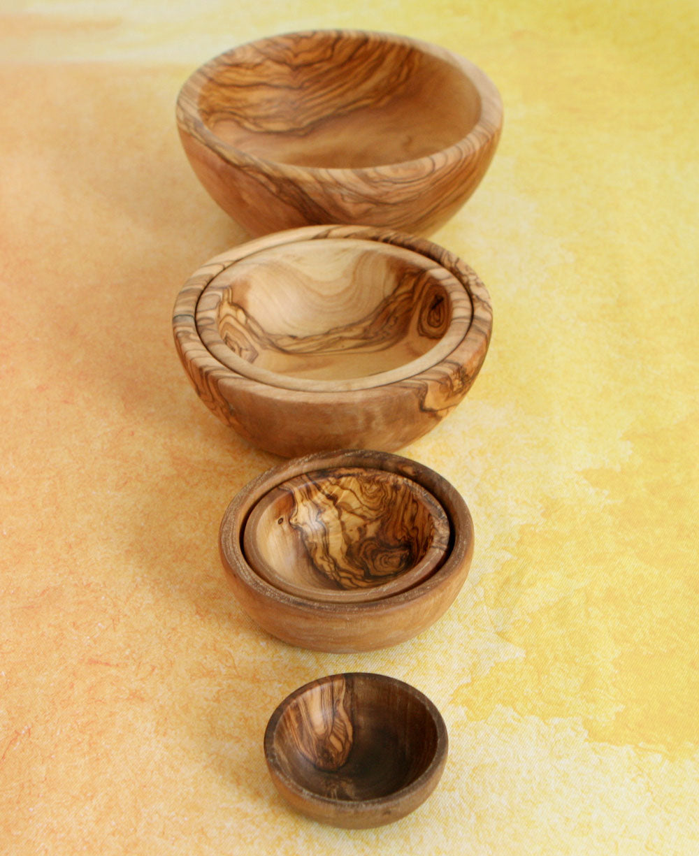Wood Nesting Bowls