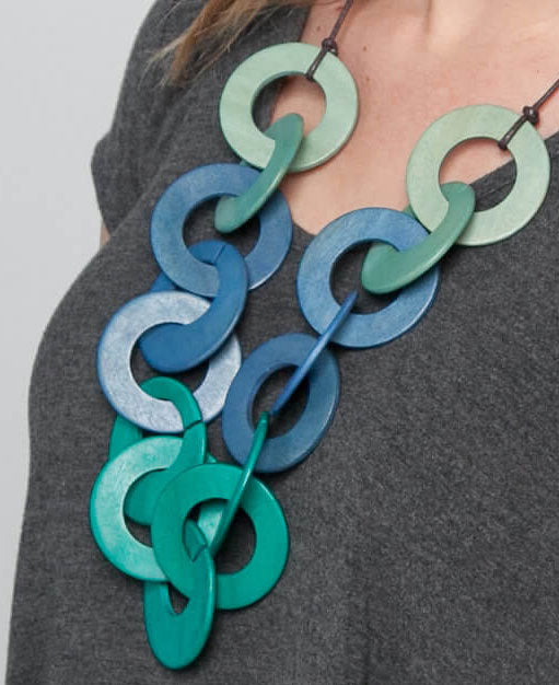 Blue Ombre Necklace