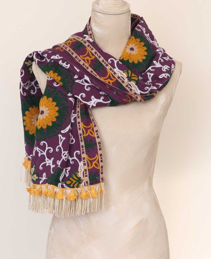 Purple Stole Shawl