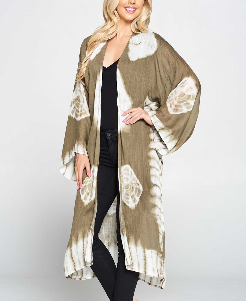 Olive Kimono Wrap