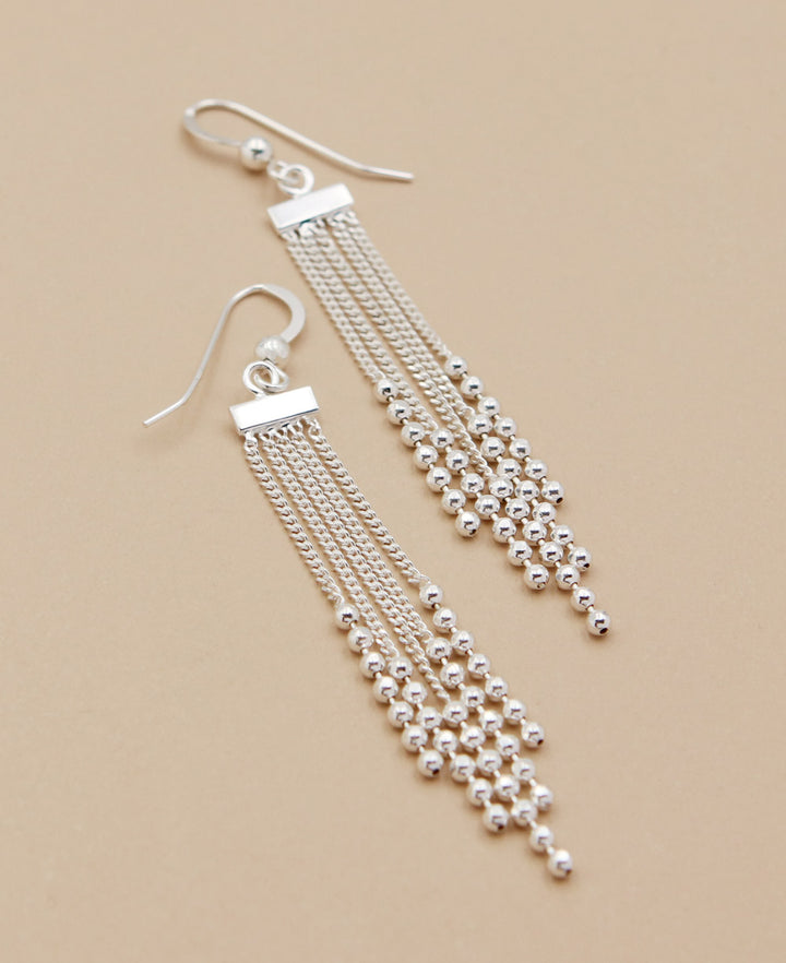 Beaded Chandelier Earrings