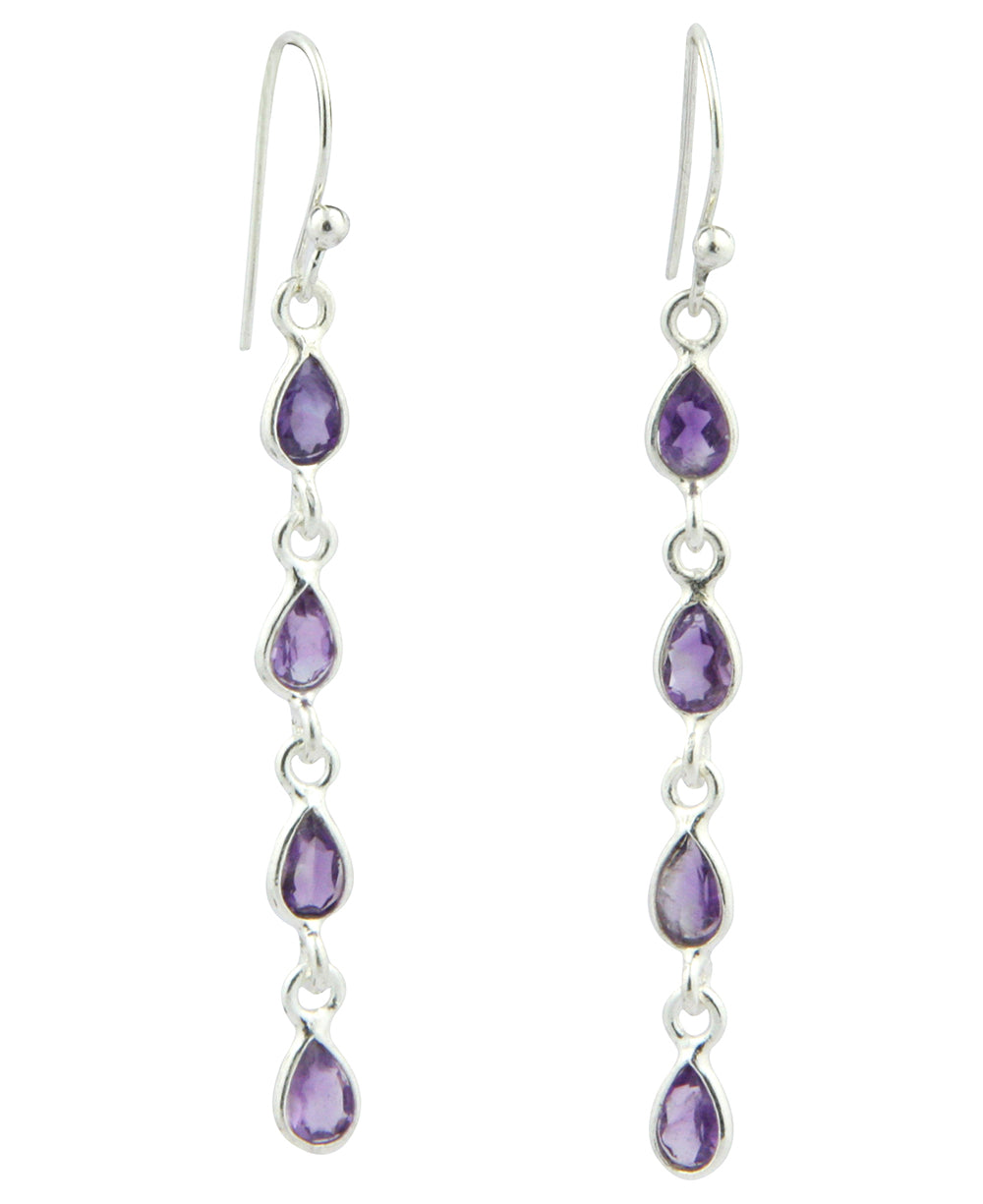 Amethyst Gemstone Earrings