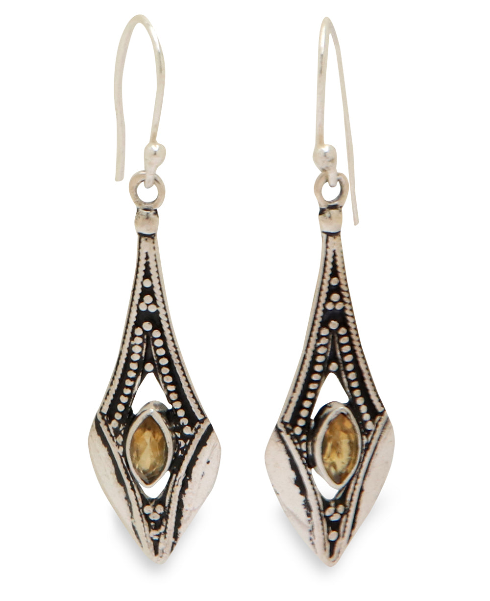 Citrine Gemstone Earrings