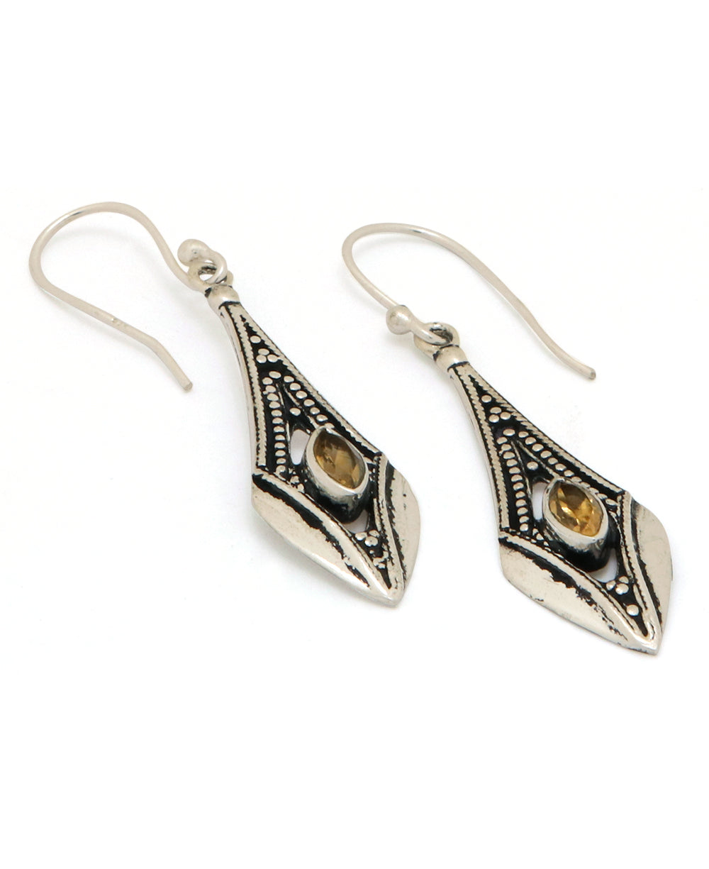 Citrine Gemstone Earrings
