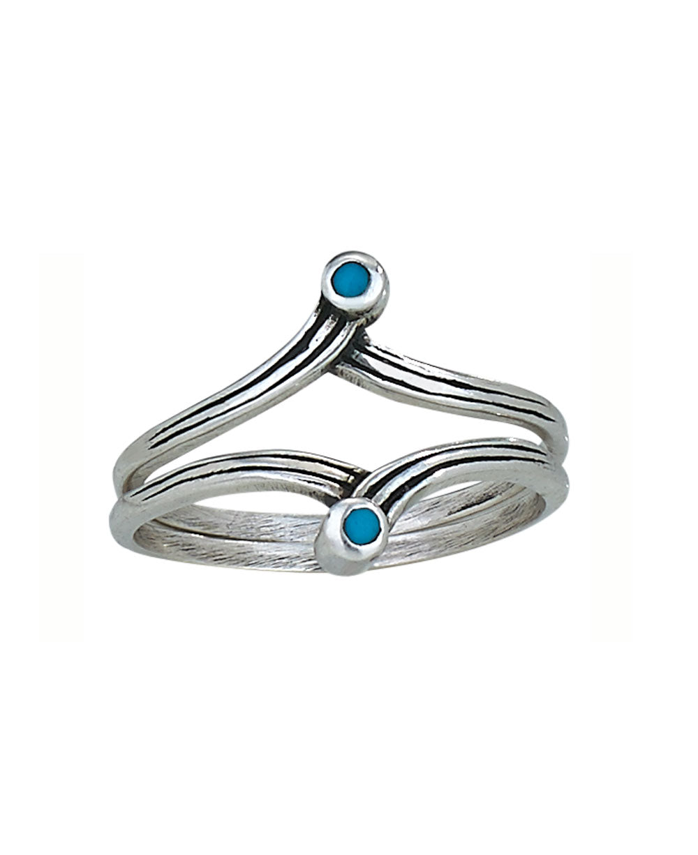 Stacked Turquoise Ring