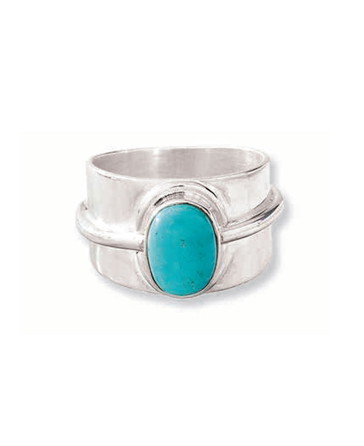 Turquoise and Sterling Silver Ring