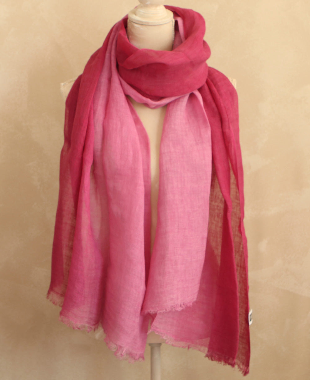Ombre Pink Scarf