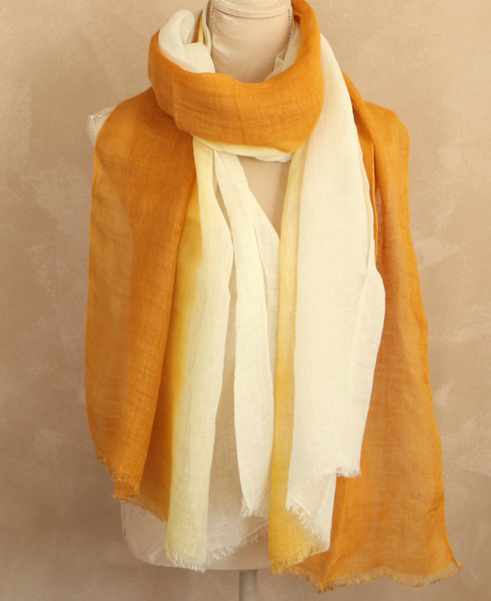 Yellow Ombre Scarf