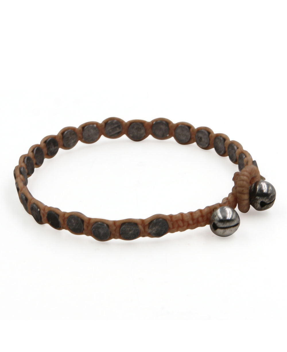 Woven Disk Bracelet