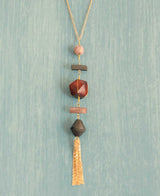 Geomatric Y Necklace