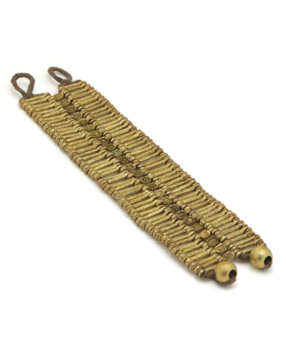 Gold colored bracelets, India